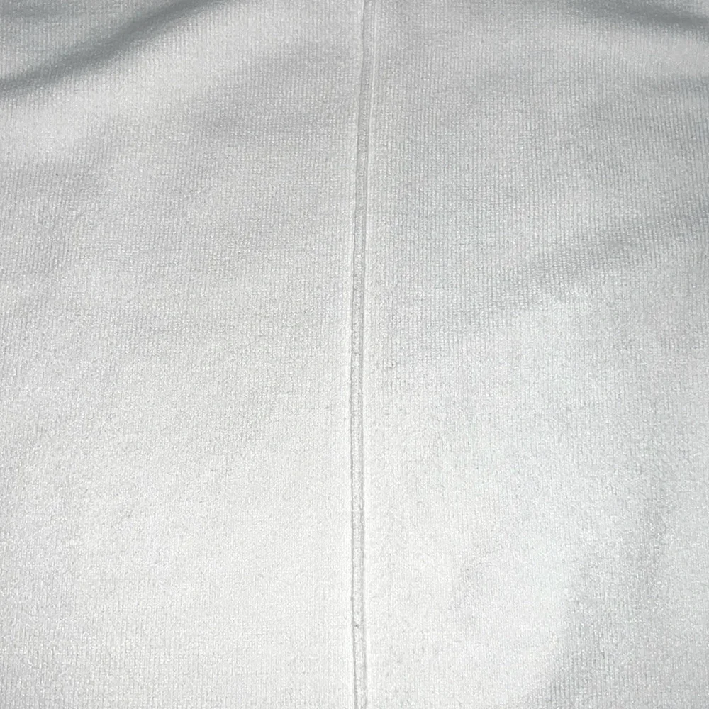 French Connection Off-White Exposed Seam Knit Jewel Neck Tunic Sweater - Size 1X